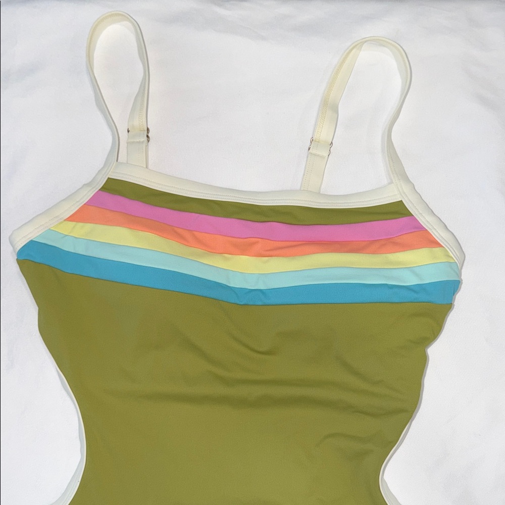 Rip Curl SURF STRIPE CHEEKY ONE PIECE, SMALL - Picture 3 of 10